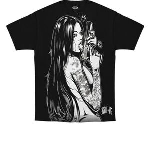 Kill-It Addicted To Chaos Men's T-Shirt In Black
